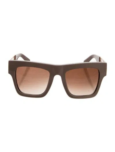 Pre-owned Stella Mccartney Square Gradient Sunglasses In Neutral