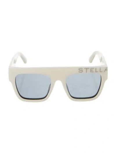 Pre-owned Stella Mccartney Square Gradient Sunglasses In Neutral