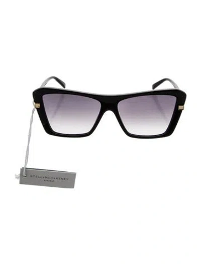 Pre-owned Stella Mccartney Square Gradient Sunglasses W/ Tags In Black