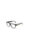 Stella Mccartney Square Logo Flat Mirror In Black