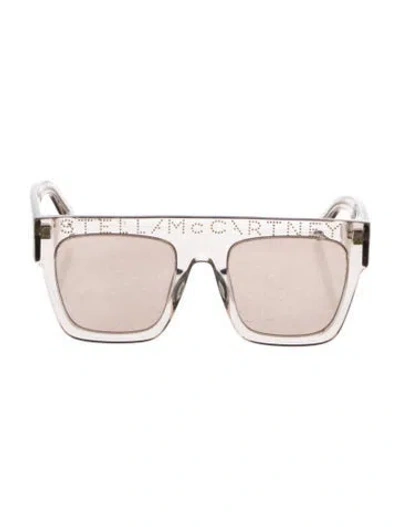 Pre-owned Stella Mccartney Square Mirrored Sunglasses