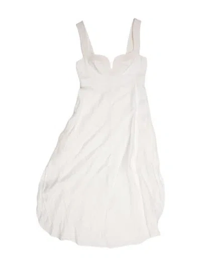 Pre-owned Stella Mccartney Square Neckline Midi Length Dress In Blue