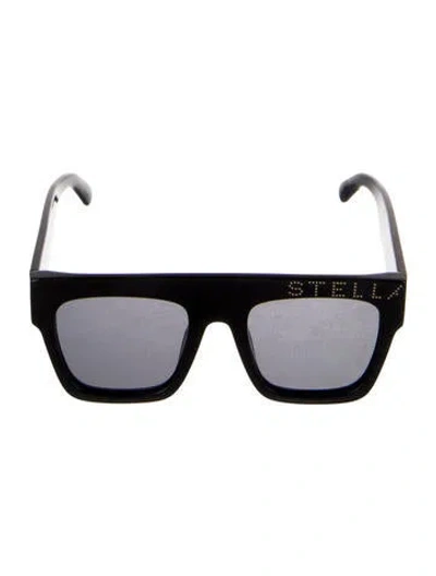 Pre-owned Stella Mccartney Square Tinted Sunglasses In Black