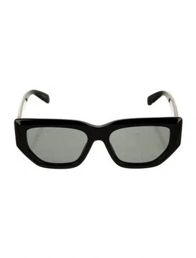 Pre-owned Stella Mccartney Square Tinted Sunglasses In Black