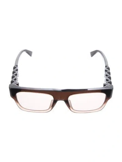 Pre-owned Stella Mccartney Square Tinted Sunglasses In Brown