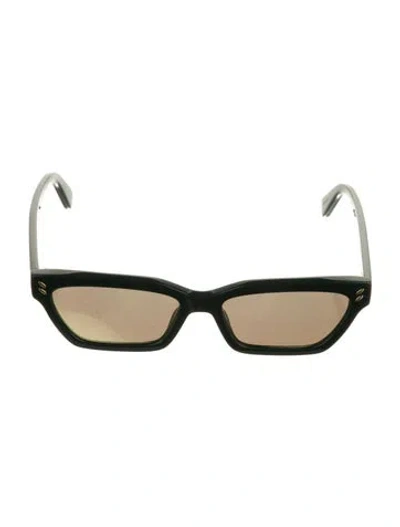 Pre-owned Stella Mccartney Square Tinted Sunglasses In Green