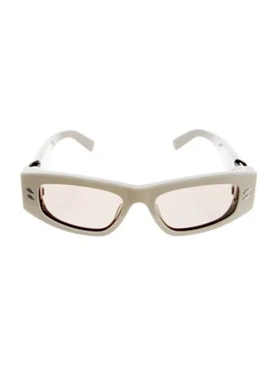 Pre-owned Stella Mccartney Square Tinted Sunglasses In Neutral