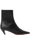 Stella Mccartney Stella Spur Heeled Ankle Boots In Animal Print