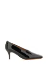 Stella Mccartney Square Toe Shoe In Black