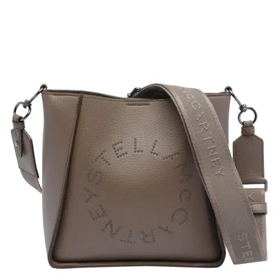 STELLA MCCARTNEY SQUARED LOGO CROSSBODY BAG