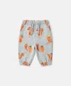 Stella Mccartney Squirrel Graphic Drawstring Joggers In Multi