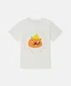 Stella Mccartney Squirrel Graphic T-shirt In White