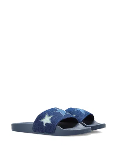 STELLA MCCARTNEY STAR-APPLIQUÉ SLIDES