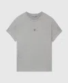 Stella Mccartney Star Boxy T-shirt In Grey Melange