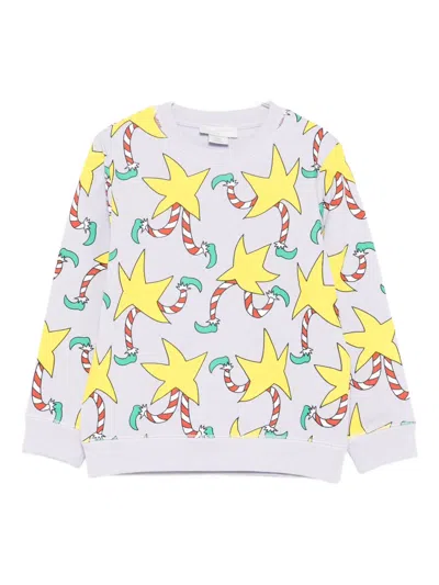 Stella Mccartney Star-elf Sweatshirt In Purple