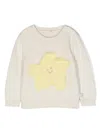 Stella Mccartney Star-embroidered Sweatshirt In White