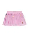 Stella Mccartney Star-embroidered Tulle Skirt In Pink