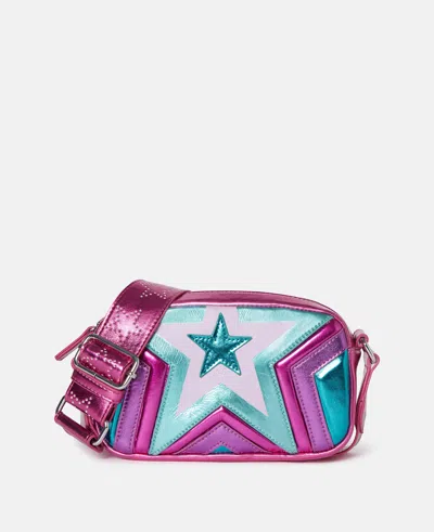 Stella Mccartney Star Graphic Crossbody Bag In Multi