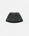 Stella Mccartney Star Pattern Tulle Skirt In Multicolor