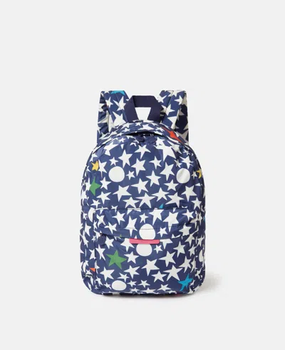 Stella Mccartney Star Print Backpack In Multi