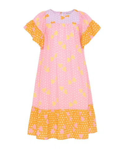 Stella Mccartney Kids' Star Print Dress In Multi