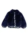Stella Mccartney Star-print Jacket In Blue