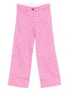 Stella Mccartney Star-print Jeans In Pink
