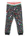 Stella Mccartney Star Pattern Leggings In Black