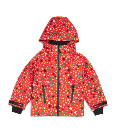 Stella Mccartney Kids' Star-print Jacket In Red