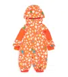 Stella Mccartney Star Print Snowsut In Orange