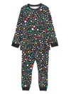 Stella Mccartney Star-print Trousers Set In Black