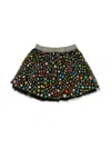 Stella Mccartney Star-print Tulle Skirt In Black