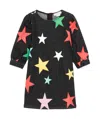 Stella Mccartney Star-print Dress In Black