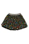 Stella Mccartney Star-print Tulle Skirt In Nero