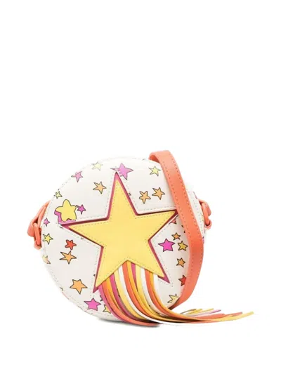 Stella Mccartney Kids' Star Tassel Bag In White