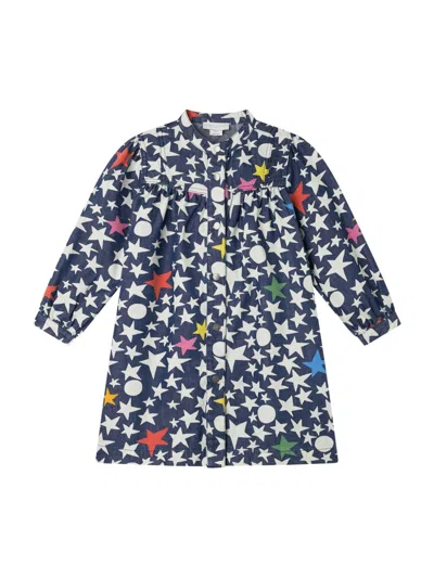 Stella Mccartney "stars" Dress In Blue