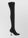 Stella Mccartney Statement Over-the-knee Stiletto Boots In Black
