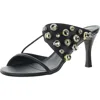 Stella Mccartney Stella 100 Womens Studded Faux Leather Heels