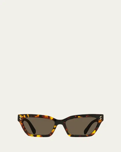 Stella Mccartney Stella Acetate Cat-eye Sunglasses In Multi