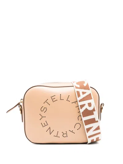 Stella Mccartney Stella Mc Cartney Stella Logo Small Camera Bag In Nude