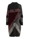 Stella Mccartney Wool Coat In Multicolor