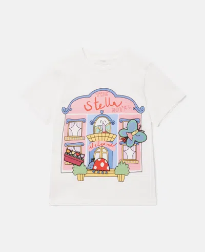 Stella Mccartney Stella Hotel Graphic T-shirt In Multi