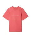 Stella Mccartney Stella Iconics Logo Relaxed Fit T-shirt In Red