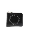 Stella Mccartney Stella Logo Cardholder In Black