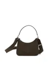 Stella Mccartney Alter Suede Hobo Shoulder Bag Medium In Brown