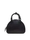 Stella Mccartney Rounded Silhouette Bag With Gold-tone Hardware In Black