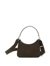 Stella Mccartney Alter Suede Hobo Shoulder Bag Medium In Brown