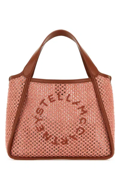Stella Mccartney Stella Logo Crossbody Bag In Brown
