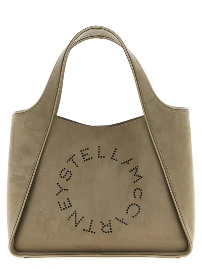 Stella Mccartney Stella Logo Crossbody Bag In Green