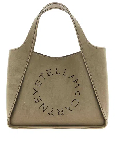 Stella Mccartney Stella Logo Crossbody Bag In Green